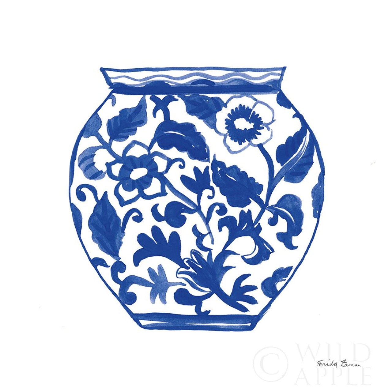Chinoiserie I Poster Print by Farida Zaman - Item # VARPDX44125